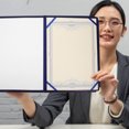 thumbnail image 3 of KALLORY Dark Certificate Protector with Zinc Alloy Frame, Elegant Design for Document and Display, 3 of 6