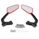 thumbnail image 1 of Espejo retrovisor de motocicleta YONGSHENG M8 M10 rojo, 1 of 5