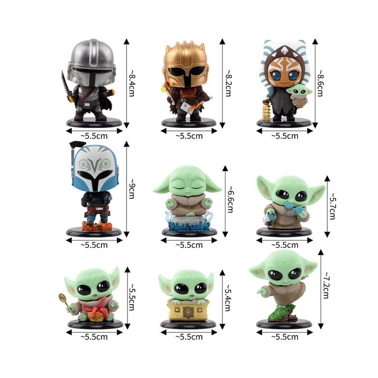 YuMe Star Wars Cosbi Bobble Head Collection Series 3, Mando+