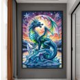 thumbnail image 3 of Hilo Algodón Ecológico Bordado Punto Cruz Pterosaurio Impreso 11CT 45x65cm, 3 of 9