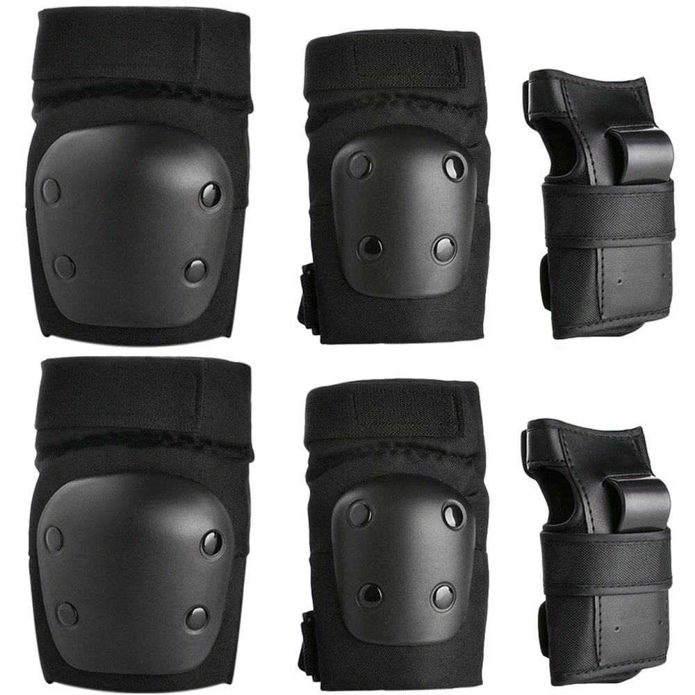 Kids Sports Skating Elbow Pad Knee Pad Brace Support Knee Protector Pads HD 