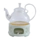 thumbnail image 5 of Tetera de estilo japonés con aislamiento térmico para el hogar, tetera con forma de flor, horno hueco, temperatura de color variable, estufa de té, velas, restaurante, hotel, 5 of 5