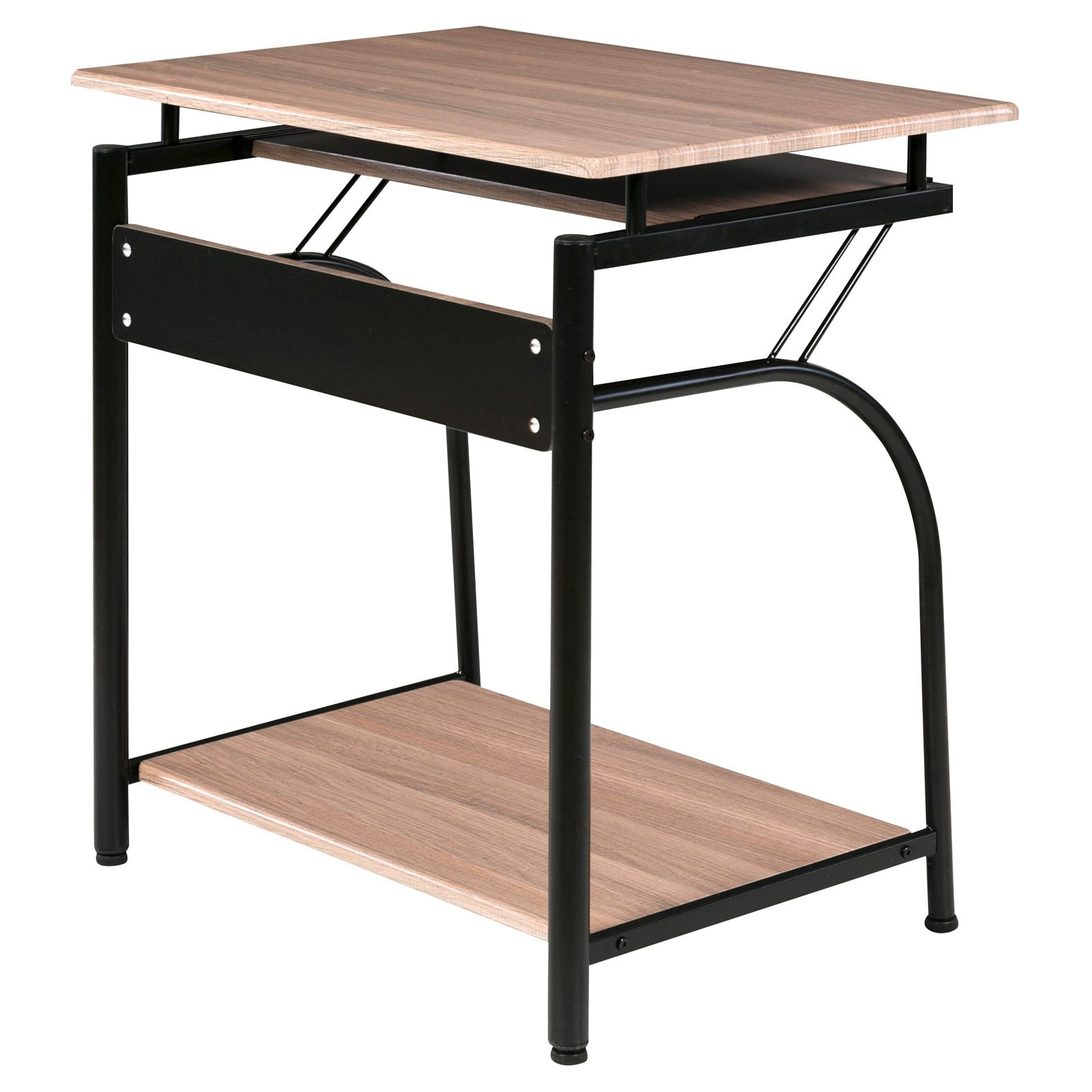 Stanton Compact Desk with Pullout Keyboard Tray Multiple Colors Walmart