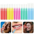 thumbnail image 4 of 100 Uds cepillo limpiador de tirantes cepillo Interdental cepillo de limpieza Dental cepillo Dental goma, 4 of 4