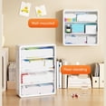 thumbnail image 2 of Easy Install Wall Mounted Organiser Multi Layer Shelf For Bathroom Bedroom Space Saving Storage Rack for Cosmetics, 2 of 8