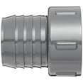 thumbnail image 2 of Dura 1435 Series PVC Tube Fitting, Adapter, Schedule 40, Gray, 1-1/4" Barbed x NPT Female, 2 of 2