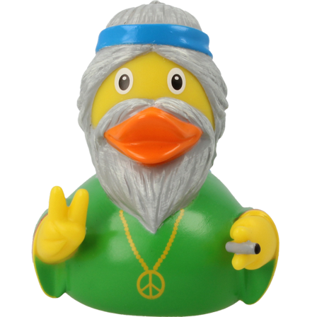 Hippie  Rubber Duck