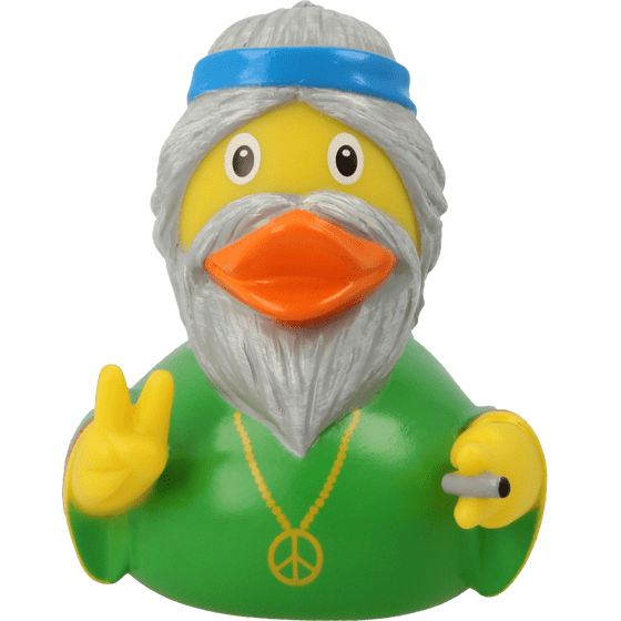 Hippie  Rubber Duck