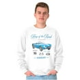 thumbnail image 6 of Shelby King of the Road Muscle Car Sweatshirt for Men or Women Brisco Brands S, 6 of 6