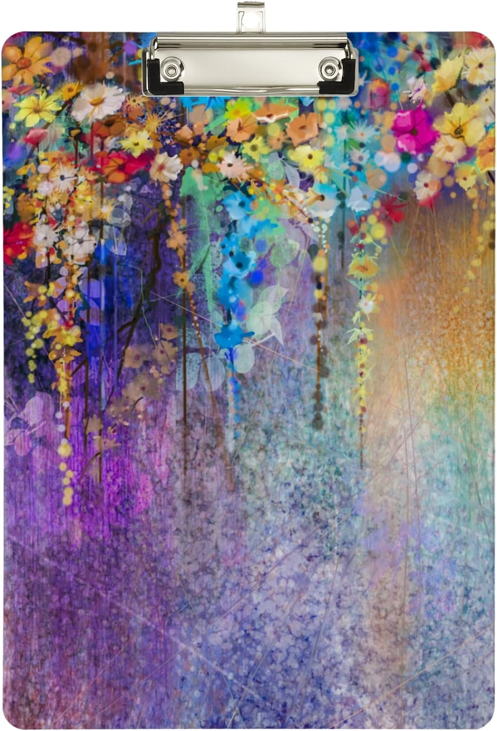 Floral Printed Handcrafted Clipboard (8 x 6 in)