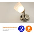 thumbnail image 4 of Dream Lighting 12volt DC Bedside Reading Lights with Frosted Glass Shade for RV, Trailer, Campervan, Wall Lamp &, 4 of 5