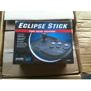 Sega Saturn Eclipse Stick Arcade Joystick Controller Black Box