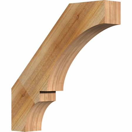 4 W x 22 D x 22 H Balboa Rough Sawn Brace  Western Red Cedar