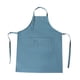 thumbnail image 4 of Delantal de cocina Delantal de barbacoa Delantal de chef Delantal impermeable con pechera Delantal de lavandería para suministros de comedor Baño Azul, 4 of 9