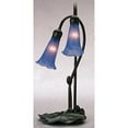 thumbnail image 4 of Meyda Tiffany - 13481 - Two Light Accent Lamp - Green Pond Lily - Bronze-23pack, 4 of 7