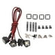 thumbnail image 1 of Faro RC, Carcasa De Plástico 5-7,4 V Luces LED RC Resistentes Al Desgaste Con Marcos De Luz Para 1/10 RC Crawler Para 1/10 RC ANGGREK Otros, 1 of 8
