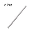 thumbnail image 3 of 6mm x 200mm 304 Stainless Steel Solid Round Rod for DIY Craft - 2Pcs, 3 of 3