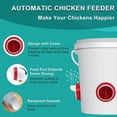 thumbnail image 3 of Comedero automático CHAO para gallinas kit de comedero por gravedad, 3 of 5