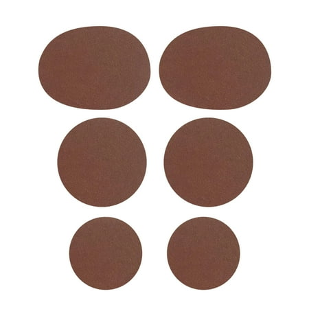 

HSMQHJWE Heel Hole Repair Sticker 3 Pairs Self Adhesive Shoe Hole Patch Sticker Shoe Hole Repair Patch Sticker for Sneakers Leather Shoes High Heels