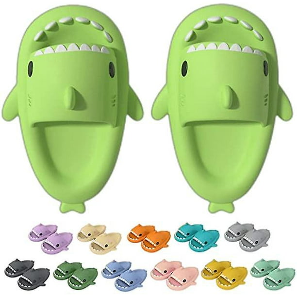 Cloudy Shark Slides Cloud Sharks 2022 Summer Cute Shark Slippers