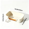 thumbnail image 3 of Semi Enclosed Cat Litter Box with High Sides, Low Entry Large Capacity Ventilate Odor Box for Indoor Cats, Senior Cats & Kittens, Easy Clean & Anti-Splashing Pet Potty 16.54''LX11.02''WX4.72''H, 3 of 7