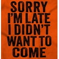 thumbnail image 2 of I Didn't Want to Come Introvert Funny Unisex Plus Size Sweatshirt Brisco Brands 5X, 2 of 6