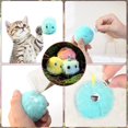 thumbnail image 2 of Pelota de juguete CHAO con forma de pájaro azul con hierba gatera 5,5 cm, 2 of 5