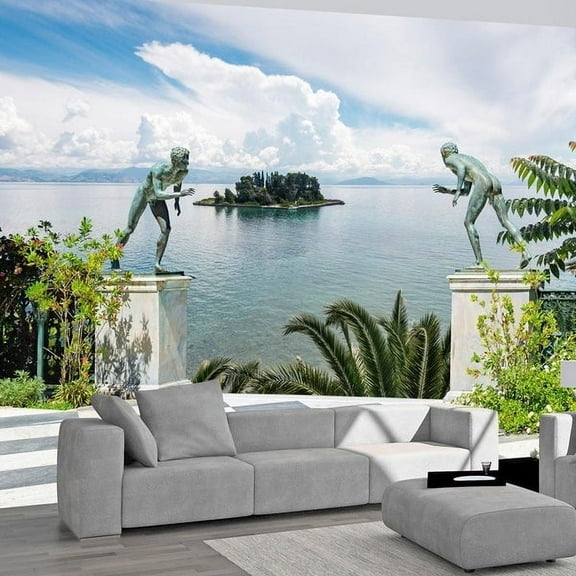 Tiptophomedecor Landscape Wallpaper Wall Mural - The Gates Of Paradise