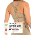 thumbnail image 2 of Womens Front Zip High Impact Sports Bra, Full Adjustable Straps Buttery Soft Workout Marathon Tops, 2 of 7