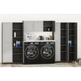 thumbnail image 6 of Systembuild Evolution Kendall 54" Wooden Wall Cabinet, Graphite Gray/Light Gray, 6 of 12
