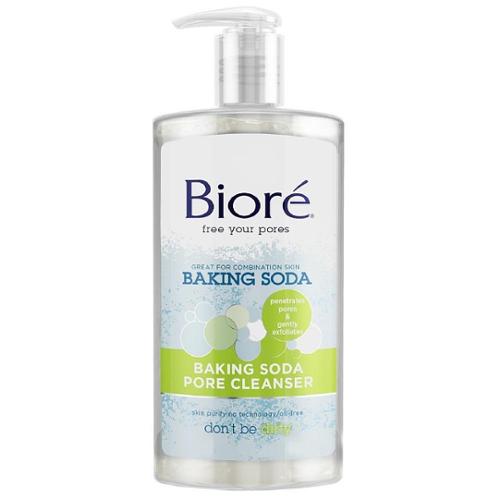 biore baking soda pore cleanser for combination skin 6.77 ounces