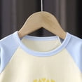 thumbnail image 6 of Xudanell Toddler Baby Boys Girls Short Sleeve Raglan Shirt Summer Athletic Sports Baseball Tee Shirt Cotton T-Shirt (Beige, 2-3 Years), 6 of 8