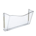 thumbnail image 1 of Azar Displays 250035 Clear Single Pocket Wall File with double-sided adhesive tape, 4 pack, 1 of 5