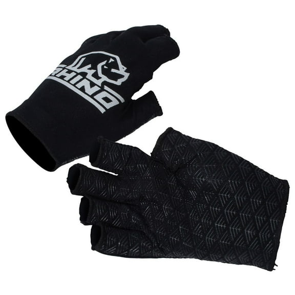 Rhino Boys/Girls Pro Half Finger Rugby Mitts