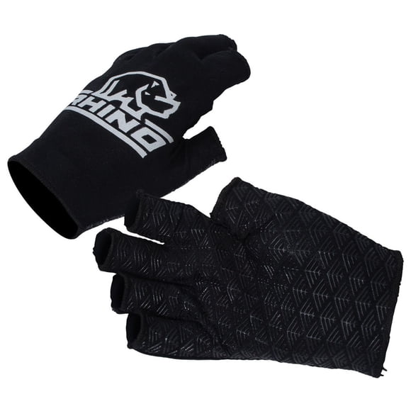 Rhino Gants de Rugby Demi-Doigt pour Garçons/filles