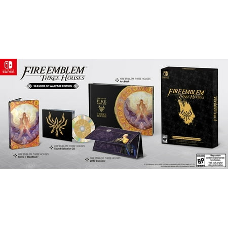 Fire Emblem: Three Houses Seasons of Warfare Edition, Nintendo, Nintendo Switch, (What's The Best Fire Emblem Game)