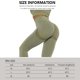 thumbnail image 3 of polainas de yoga Ropa de gimnasio de cintura alta Control de barriga Pantalones de fitness Ropa de entrenamiento Ropa de mujer Hugtrwg Para estrenar, 3 of 6