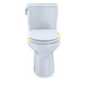 Toto® Drake® Ii 1g® Two-piece Round 1.0 Gpf Universal Height Toilet 