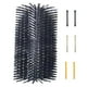 thumbnail image 4 of Cepillo para ganado, cepillo para caballos, para mudar el pelaje, fácil instalación, cepillo de resistente para rascar caballos, ciervos, negro, 4 of 9