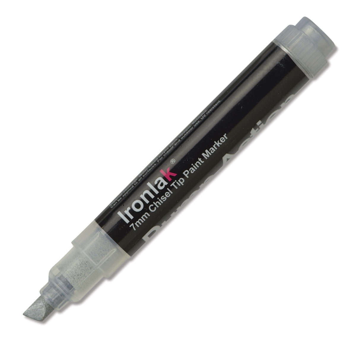 Ironlak Pump Action Paint Marker Bright Chrome, 7 mm