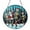 A, variant on AUDeals Personalized Christmas Ornament Custom Photo and Name 2D Acrylic Tree Decor Flat Hanging Ornament for Family Couple Home and Wall Christmas Decoration Gift