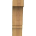 thumbnail image 2 of 3 1/2"W x 8"D x 12"H Balboa Smooth Knee Brace, Western Red Cedar, 2 of 4