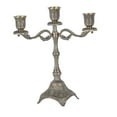 thumbnail image 4 of Portavelas cónico, candelabro, decoración rústica, soporte para velas, candelabro para con 3 brazos 10x10x30cm, 4 of 9
