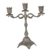 thumbnail image 4 of Portavelas cónico, candelabro, decoración rústica, soporte para velas, candelabro para con 3 brazos 10x10x30cm, 4 of 9