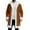 Brown, variant on Christmas Cardigan Santa Jacket Coat for Men Hoodies Trim Warm Fashion Claus Adult Suit Outfit
