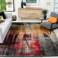 thumbnail image 7 of SAFAVIEH Porcello Gina Abstract Brushes Area Rug, Multi, 4' x 6', 7 of 7