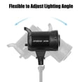 thumbnail image 4 of Andoer LM100W Portable LED Photography Fill Light 100W Studio Video Light 5500K Dimmable Bowens Mount Continuous Light with Remote Control for Product Portrait Wedding Photography Live Streaming, 4 of 8