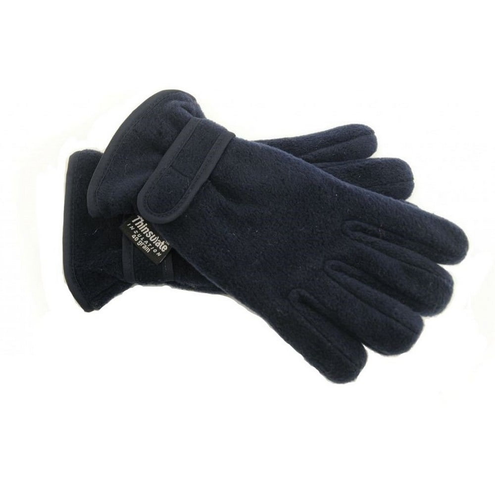 Homme mitaines gants thinsulate doublure thermique noir small 