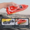 thumbnail image 3 of Vogacara Barco RC Tamaño compacto Corrección automática Submarino Juguetes Dulce regalo Velocidad Motor doble Suministros para niños Barcos de juguete Juguetes Educativos Rojo Vogacara FN008265-01, 3 of 5