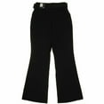 thumbnail image 4 of I.N.C Womens Belted Casual Wide Leg Pants, Black, 16, 4 of 5
